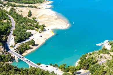 st croix lake, verdon gorge, provence, france