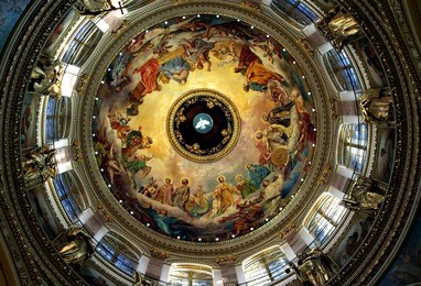 paintings in isaakievsky cathedral