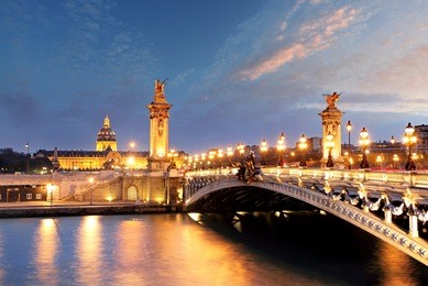 alexandre 3 bridge, paris, france