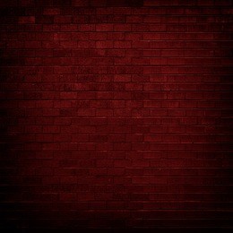 red brick wall with dim light for background 