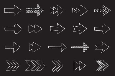 high-quality vector arrow icons featuring bold, curved, and minimal styles for navigation, motion design, ui components, and more