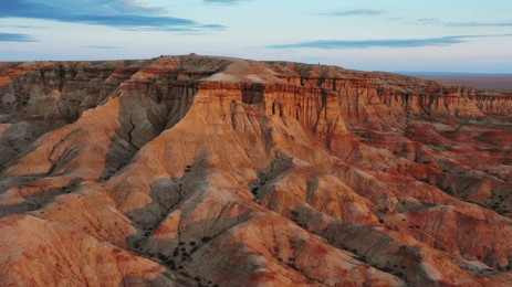 beatiful mongolian gobi desert landscapes