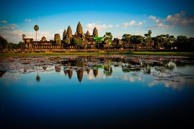 angkor wat lake