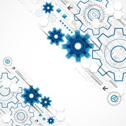 abstract technology business template background. vector