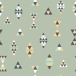 seamless triangle pattern design. vector illustration