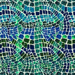 abstract reptile skin seamless pattern