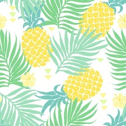 vector seamless tropical pattern
