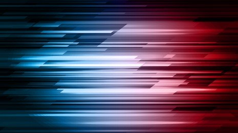 dark blue red color light abstract technology background for computer graphic website internet and business.