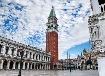 san marco square. venice italy.