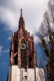frankfurt cathedral, germany, europe.