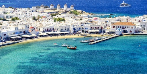 mykonos island in greece cyclades
