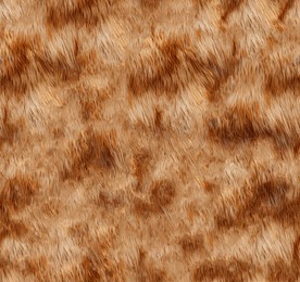 a close - up of a ‌textured fabric‌ with a warm, earthy color palette. the intricate, layered texture mimics natural fur or animal hide, exuding a cozy, tactile quality. perfect for design projects ne