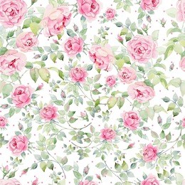 rose bouquet design seamless pattern with white background.