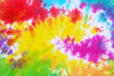 tie dyed pattern on cotton fabric for background. 