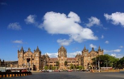 mumbai india chhatrapati shivaji terminus unesco historic indian terminal