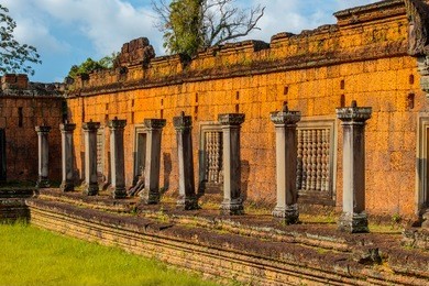 banteay samre,  a temple at angkor, cambodia. built in the early 12th century