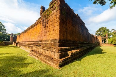 banteay samre,  a temple at angkor, cambodia. built in the early 12th century