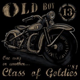 rustic old boy vintage tee shirt graphics