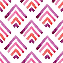 geometric watercolor seamless pattern. abstract background. vector illustration.