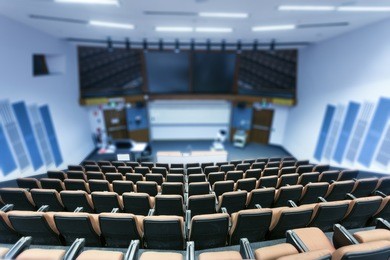 fuzzy university classroom