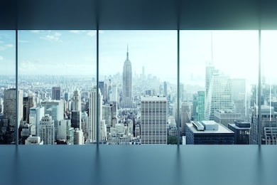 modern empty office interior 