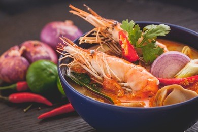 tom yum goong,thai food
