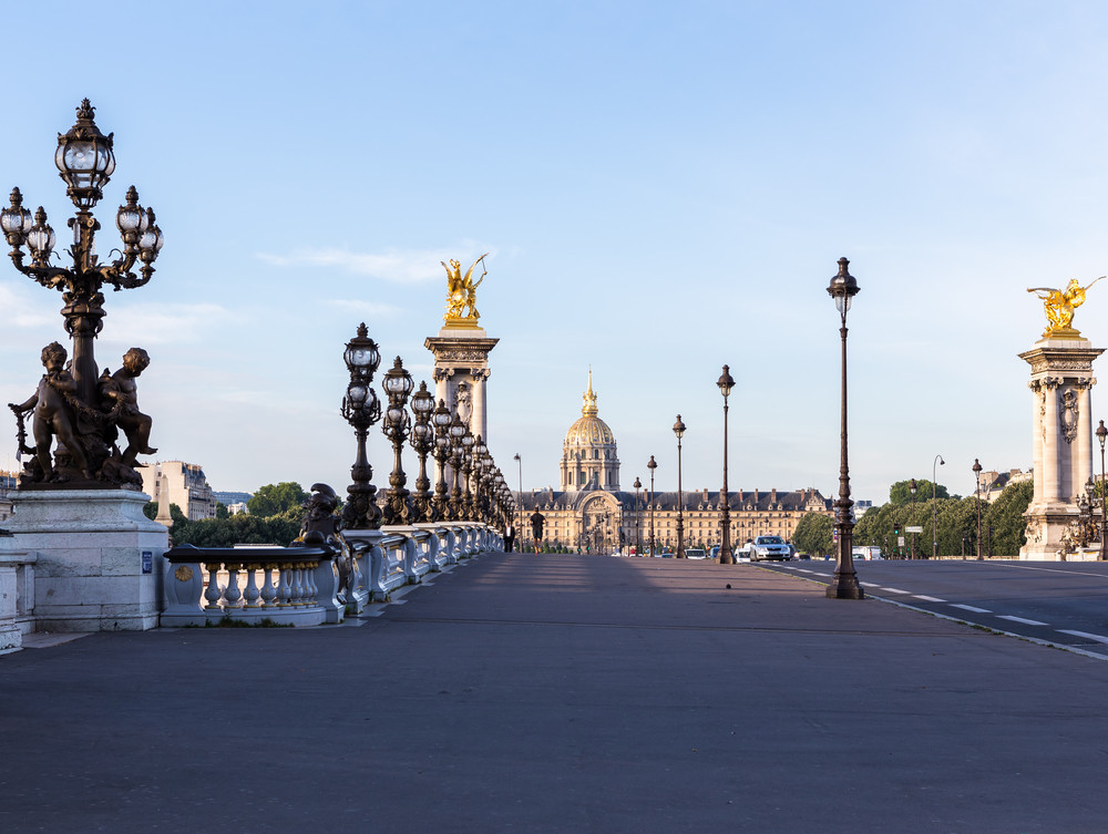 alexandre iii bridge in paris
