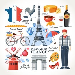 welcome to france romance set