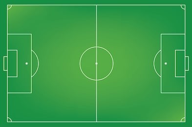 soccer field or football field , eps 10 vector