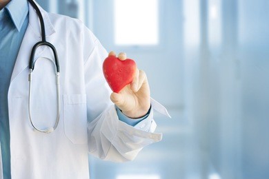 close-up of male doctor 