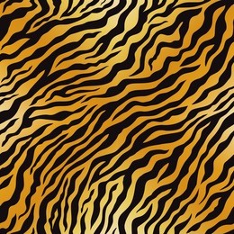 tiger pattern. vector seamless