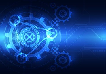 vector abstract engineering future technology, illustration background