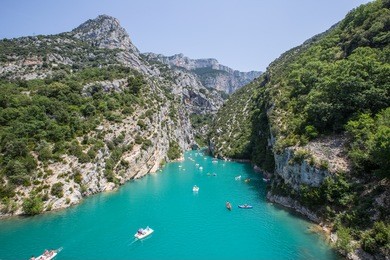 st croix lake, les gorges du verdon, provence, france