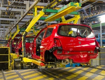 car production line