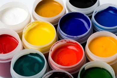 the vibrant colors background