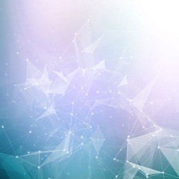 abstract geometric background. wireframe mesh polygonal background. abstract form with connected lines and dots. abstract polygonal low poly dark background with connecting dots and lines. 
