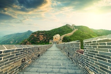 the majestic great wall, beijing, china