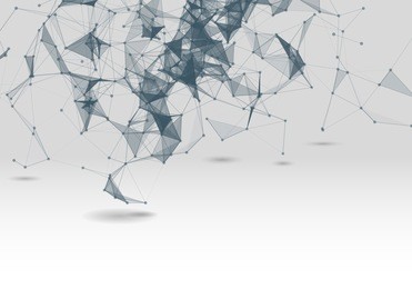 abstract futuristic background with dots and lines. vector illustration.