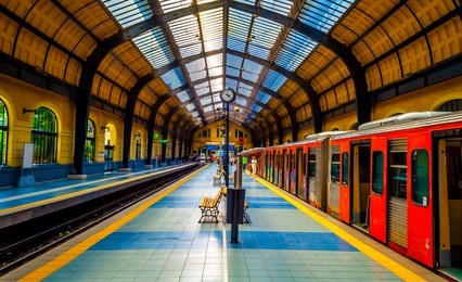 train station in athens greece