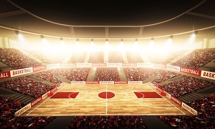 basketball arena