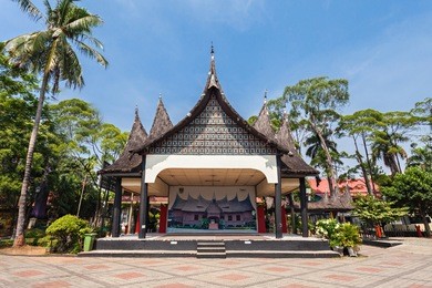 taman mini indonesia indah is a culture based recreational area located in east jakarta