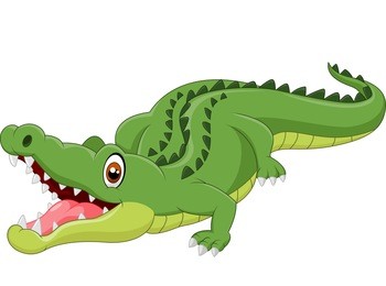cartoon crocodile