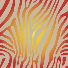 seamless vector background with colored zebra skin 