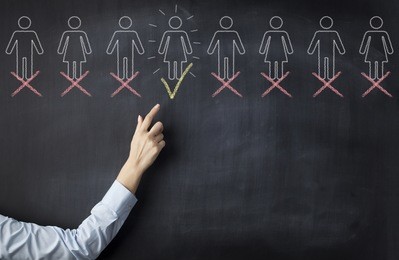 hiring a new employee or recruitment process