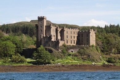 dunvegan castle isle of skye scotland uk