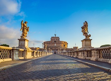 castel sant angelo, rome, italy