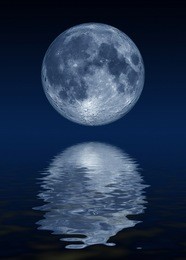 moon reflections