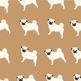 dog background seamless