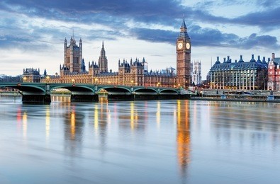 london - big ben and houses of parliament, uk