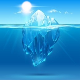 iceberg illustration